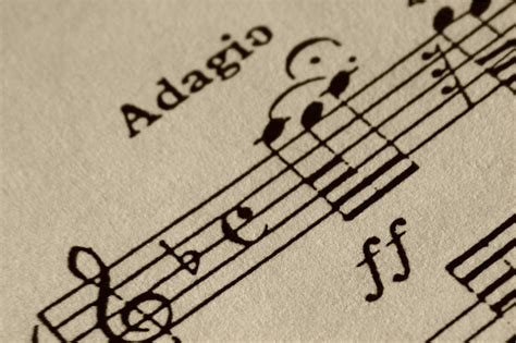 adagio meaning music: The Symphony of Words and Sound