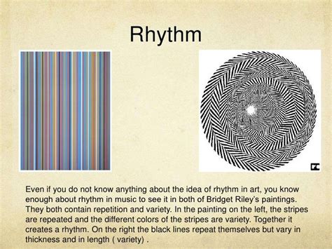 art definition of rhythm