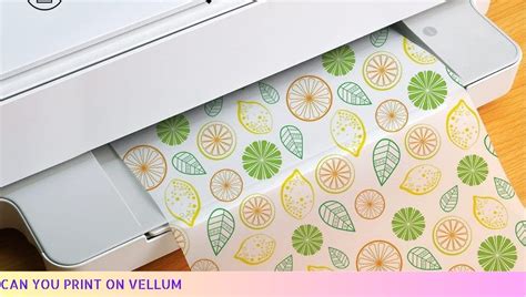 Can You Print on Vellum? An Exploration of the Feasibility and Beyond